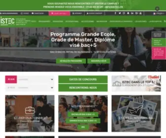 Istec.fr(Ecole de commerce en alternance) Screenshot