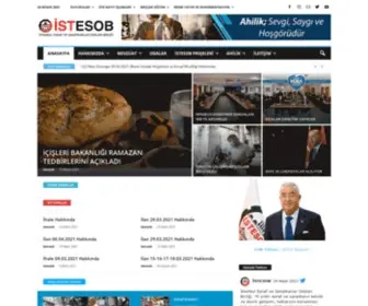 Istesob.org.tr(İstanbul'daki 146 Esnaf ve Sanatkar Odasının bağlı bulunduğu Birlik) Screenshot