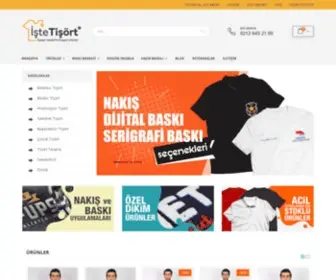 Istetisort.com(Toptan Tişört Sweatshirt İmalatı Baskı Merkezi) Screenshot