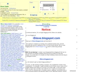 Isteve.com(Steve Sailer) Screenshot