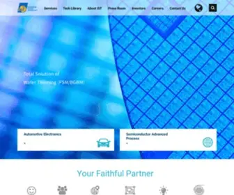 Istgroup.com(IST宜特Integrated) Screenshot