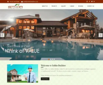 Isthhabuilders.com(Isthha Builders) Screenshot