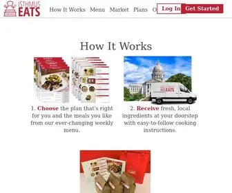 Isthmuseats.com(Isthmus Eats) Screenshot