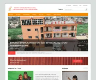 Istic-Cameroun.com(INSTITUT) Screenshot