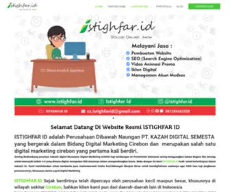 Istighfar.id(Digital Marketing Cirebon Terpercaya Dan Berkualitas) Screenshot