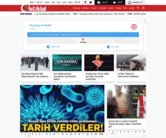Istiklal.com.tr(Stiklal G) Screenshot