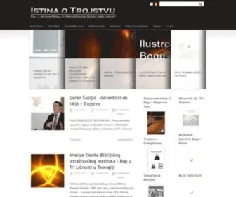 Istinaotrojstvu.com(Istina o Trojstvu) Screenshot