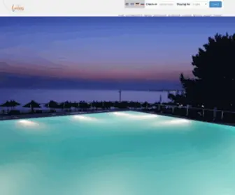 Istionclub.gr(ISTION CLUB HOTEL CHALKIDIKI) Screenshot