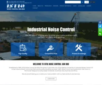 Istiq.com.my(Industrial Noise Control Malaysia) Screenshot