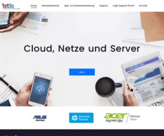 Istis.de(Istis Informations Systeme GmbH) Screenshot