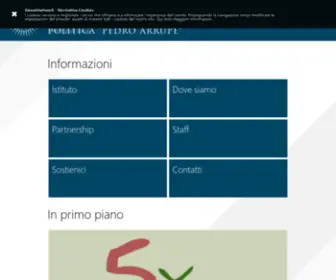 Istitutoarrupe.it(Istituto di formazione politica "Pedro Arrupe") Screenshot