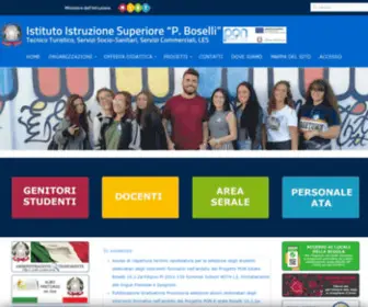 Istitutoboselli.it(IIS "Paolo Boselli" di Torino) Screenshot