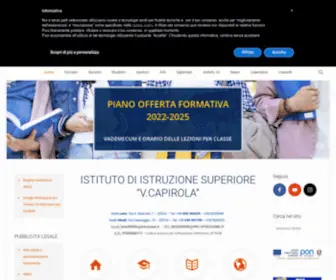 Istitutocapirola.edu.it(Sedi a Leno e Ghedi (Brescia)) Screenshot