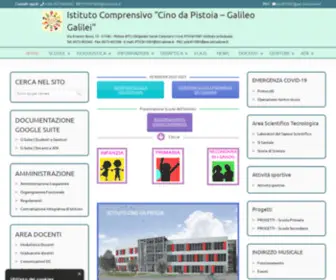 Istitutocinodapistoiaggalilei.edu.it(Galilei Pistoia) Screenshot