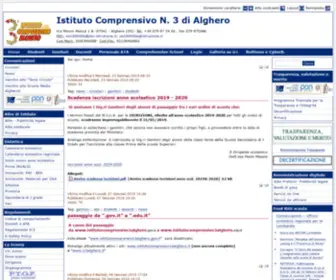 Istitutocomprensivo3Alghero.gov.it(Istituto comprensivo n) Screenshot