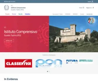 Istitutocomprensivogualdo.com(Istituto Comprensivo Gualdo Tadino) Screenshot