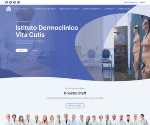 Istitutodermoclinico.com(Dermatologo Milano) Screenshot