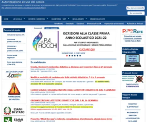 Istitutofiocchi.gov.it(Sito off) Screenshot