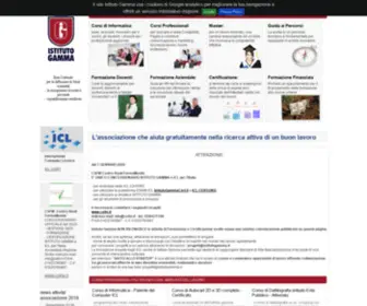 Istitutogamma.org(Istituto Gamma) Screenshot