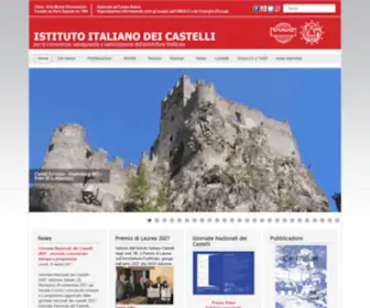 Istitutoitalianocastelli.it(Istituto Italiano dei Castelli) Screenshot