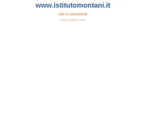 Istitutomontani.it(Istituto Tecnico Industriale Statale "G) Screenshot