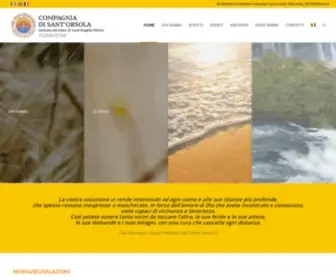 Istitutosecolareangelamerici.org(Istituto secolare Angela Merici) Screenshot