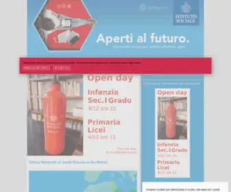 Istitutosociale.it(Istituto Sociale di Torino) Screenshot