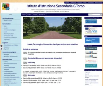 Istitutotorno.it(Pagina di reindirizzamento) Screenshot