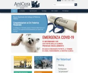 Istitutoveterinarionovara.it(Istituto Veterinario di Novara) Screenshot