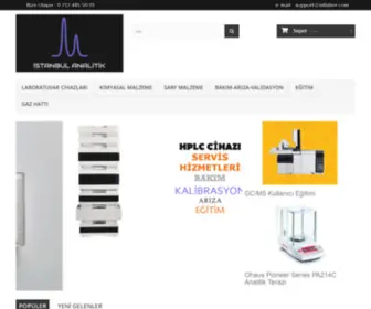 Istlabor.com(İstanbul Analitik Laboratuvar Cihazları San) Screenshot