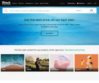 Istockimg.com(Stockfoto's, royalty free beelden en video's) Screenshot