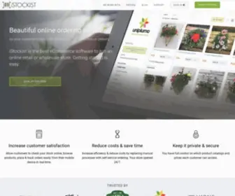 Istockist.com(IStockist eCommerce for Wholesale) Screenshot