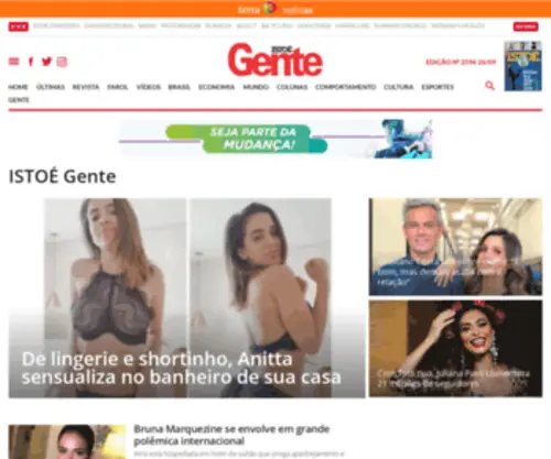 Istoegente.com.br(Just another WordPress site) Screenshot