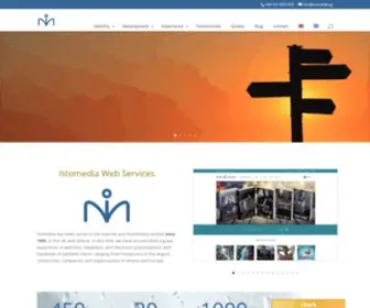 Istomediahost.gr(Istomedia web database and multimedia design) Screenshot