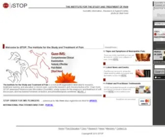 Istop.org(IMS for Chronic Pain) Screenshot