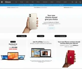 Istore.co.za(IStore South Africa) Screenshot