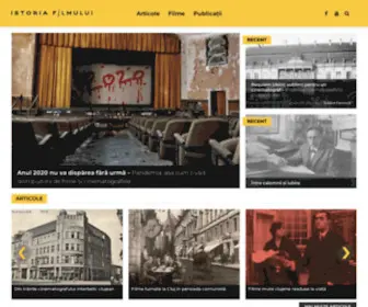 Istoriafilmului.ro(Istoria Filmului) Screenshot