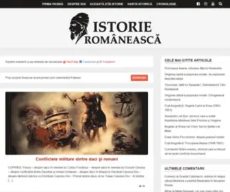 Istorie-Romaneasca.ro(Românească) Screenshot