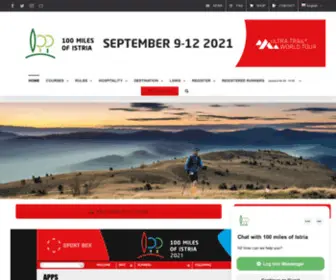 Istria100.com(Istria Trail 100 UTMB Running) Screenshot