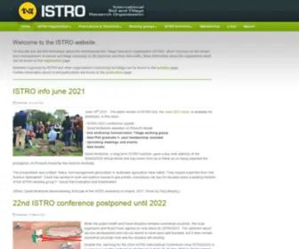 Istro.org(Website of the International Soil Tillage Research Organisation (ISTRO)) Screenshot