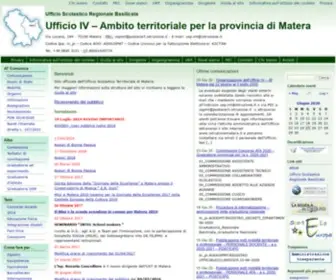 Istruzionematera.it(Ambito territoriale per la provincia di Matera) Screenshot