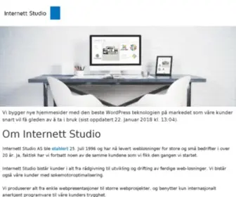 Istudio.no(Internett Studio) Screenshot