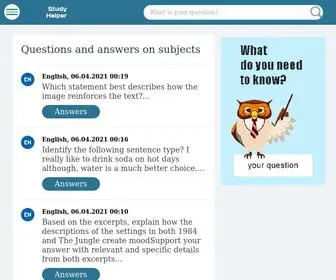 Istudy-Helper.com(Electronic assistant for schoolchildren and students) Screenshot