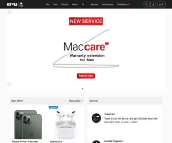 Istyle.ae(Apple products in UAE) Screenshot