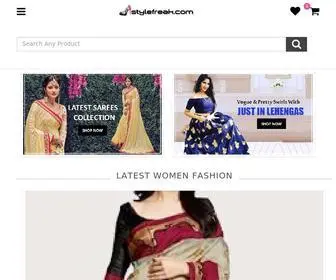 Istylefreak.com(Online Shopping Site in India For Women Apparel) Screenshot