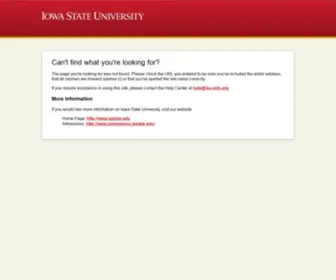 Isu-Info.org(Iowa State University) Screenshot