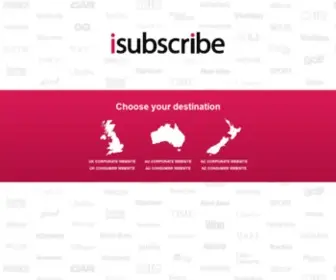 Isubscribe.com(Magazine Subscription Specialists) Screenshot