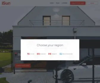 Isunenergy.com(EV Charging Carport Systems) Screenshot