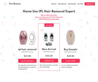 Isuper-Cool.com(Home Use IPL Hair Removal Expert) Screenshot