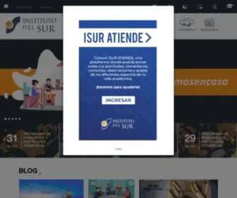 Isur.edu.pe(Arequipa, Perú) Screenshot